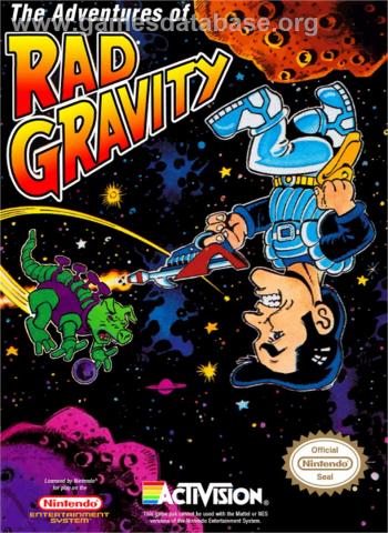 Cover Adventures of Rad Gravity, The for NES